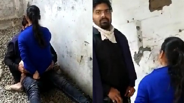 പരസ്യമായി ലൈംഗിക ബന്ധത്തിൽ ഏർപ്പെട്ട ദേശി ദമ്പതികൾ പിടിക്കപ്പെട്ടു