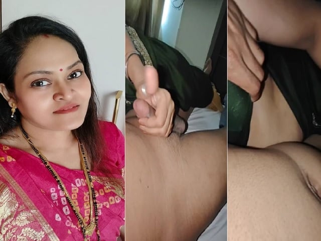 ഭർത്താവിന്റെ സുഹൃത്തിന്റെ വലിയ കുണ്ണയിൽ വീട്ടമ്മയുടെ കൈകൾ പുരട്ടുന്നു